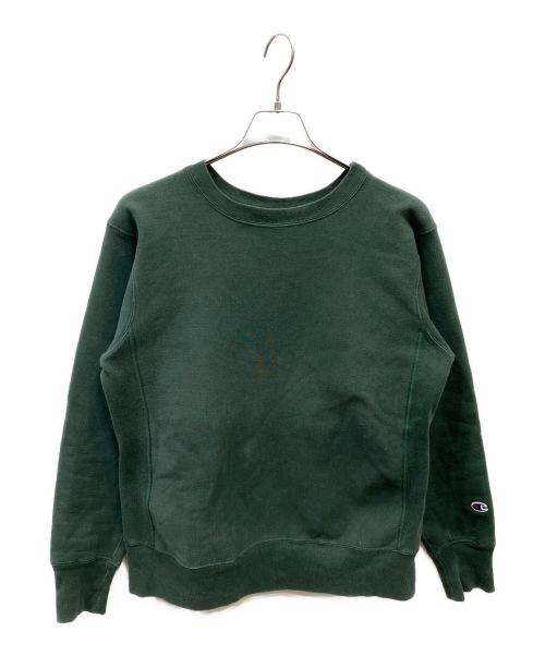 Champion REVERSE WEAVE（チャンピオン リバース ウィーブ）Champion REVERSE WEAVE (チャンピオン リバース ウィーブ) リバースウィーブスウェット グリーン サイズ:Lの古着・服飾アイテム