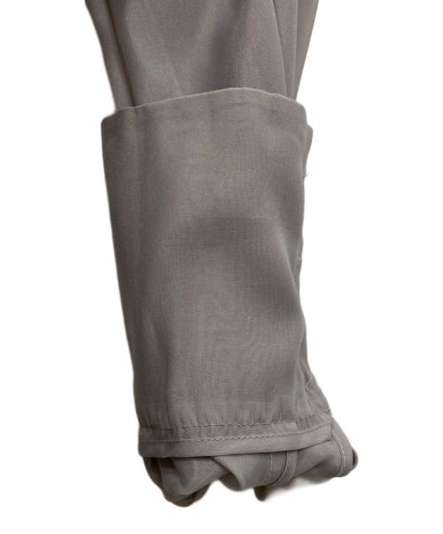 Snidel（スナイデル）Snidel (スナイデル) オーバーシャツドッキングニットワンピース ブラウンの古着・服飾アイテム