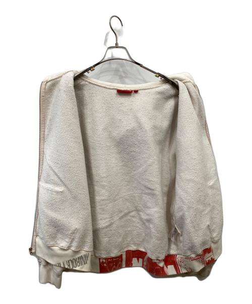 SUPREME（シュプリーム）SUPREME (シュプリーム) 24SS COLLAGE ZIP UP HOODED SWEATSHIRT ベージュ サイズ:Lの古着・服飾アイテム