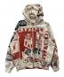 SUPREME（シュプリーム）の古着「24SS COLLAGE ZIP UP HOODED SWEATSHIRT」｜ベージュ