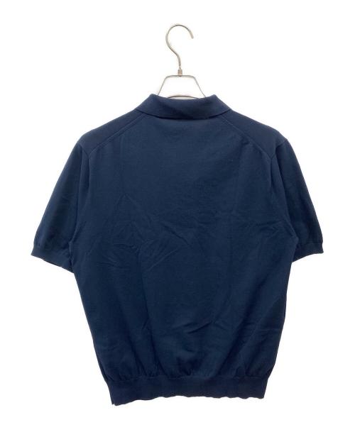 UNITED ARROWS（ユナイテッドアローズ）UNITED ARROWS (ユナイテッドアローズ) 半袖ポロシャツ ネイビー サイズ:Lの古着・服飾アイテム