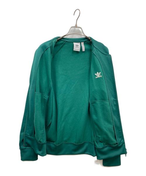 adidas（アディダス）adidas (アディダス) トラックジャケット グリーン サイズ:2XLの古着・服飾アイテム