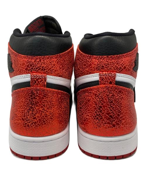 NIKE（ナイキ）NIKE (ナイキ) WMNS AIR JORDAN 1 HIGH OG “Ruby” レッド サイズ:28 未使用品の古着・服飾アイテム