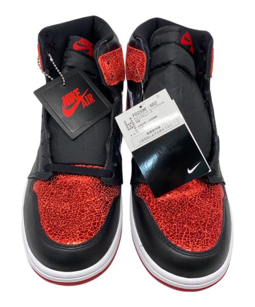 NIKE（ナイキ）NIKE (ナイキ) WMNS AIR JORDAN 1 HIGH OG “Ruby” レッド サイズ:28 未使用品の古着・服飾アイテム