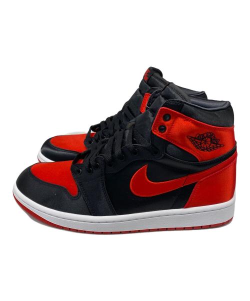 NIKE（ナイキ）NIKE (ナイキ) WMNS AIR JORDAN 1 RETRO HIGH OG ブラック×レッド サイズ:28.5㎝ 未使用品の古着・服飾アイテム