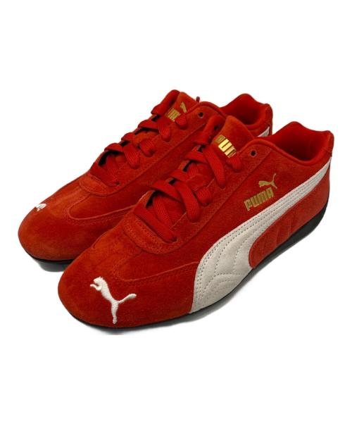 PUMA（プーマ）PUMA (プーマ) SPEEDCAT OGローカットスニーカー レッド サイズ:24.5の古着・服飾アイテム