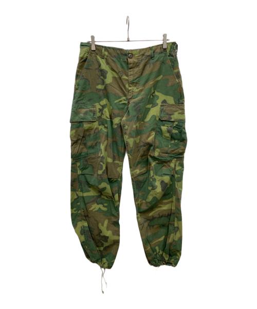 US ARMY（ユーエスアーミー）US ARMY (ユーエスアーミー) トラウザーカモフラパンツ グリーン サイズ:Mの古着・服飾アイテム