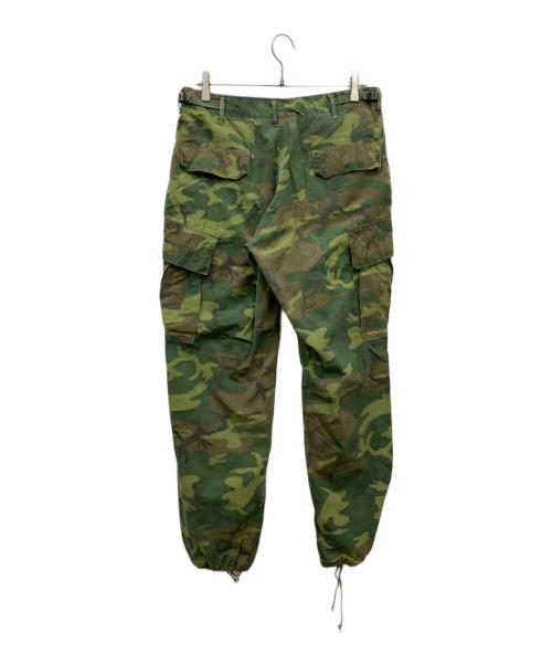 US ARMY（ユーエスアーミー）US ARMY (ユーエスアーミー) トラウザーカモフラパンツ グリーン サイズ:Mの古着・服飾アイテム