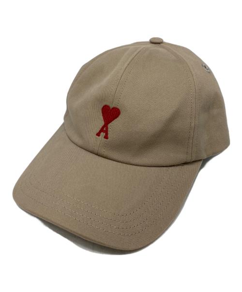 AMI Alexandre Mattiussi（アミアレクサンドルマテュッシ）AMI Alexandre Mattiussi (アミアレクサンドルマテュッシ) キャップ ベージュ サイズ:ＦＲＥＥの古着・服飾アイテム