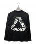 PALACE (パレス) P3 LONGSLEEVE TOP ブラック サイズ:L：8000円