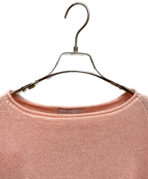 Noble（ノーブル）Noble (ノーブル) ペーパーヤーン裏天竺プルオーバー ピンク サイズ:不明の古着・服飾アイテム