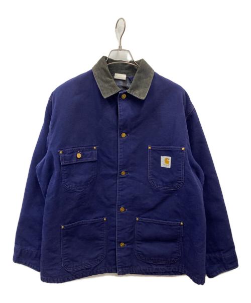 CarHartt（カーハート）CarHartt (カーハート) ミシガンチョアコート ブランケットライナー ネイビー サイズ:44の古着・服飾アイテム