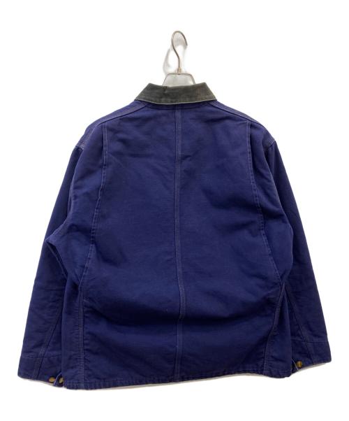 CarHartt（カーハート）CarHartt (カーハート) ミシガンチョアコート ブランケットライナー ネイビー サイズ:44の古着・服飾アイテム