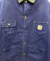 中古・古着 CarHartt (カーハート) ミシガンチョアコート ブランケットライナー ネイビー サイズ:44：35000円