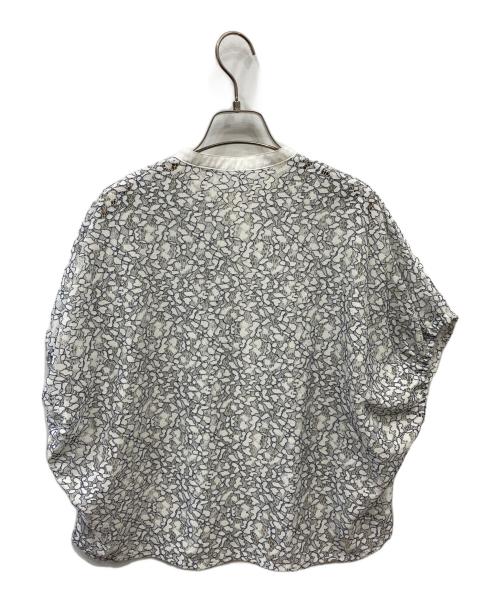 IENA（イエナ）IENA (イエナ) コードレースブラウス ネイビー サイズ:FREEの古着・服飾アイテム