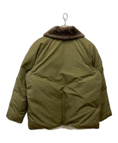Eddie Bauer（エディーバウアー）Eddie Bauer (エディーバウアー) NORTHWINDダウンジャケット オリーブ サイズ:Lの古着・服飾アイテム