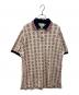 GUCCI（グッチ）の古着「GG Logo Polo shirt」｜ベージュ