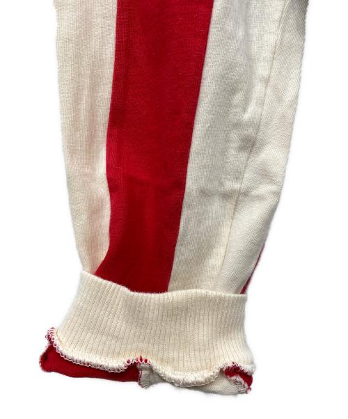 GUCCI（グッチ）GUCCI (グッチ) GG Star Polo Shirt ベージュ×ネイビー×レッド サイズ:XSの古着・服飾アイテム