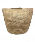 MADE IN MADAメイドイン マダ）の古着「KOKOBAG カゴトートバッグ」｜ベージュ