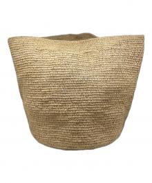 MADE IN MADA（メイドイン マダ）の古着「KOKOBAG カゴトートバッグ」｜ベージュ