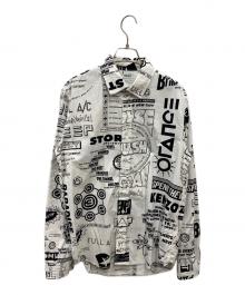 KENZO（ケンゾー）の古着「総柄シャツ」｜ホワイト