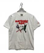 A BATHING APEアベイシングエイプ）の古着「Authorized felicitee」｜ホワイト