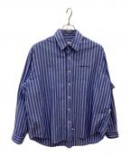 thisisneverthatディスイズネバーザット）の古着「ストライプシャツ」｜ブルー