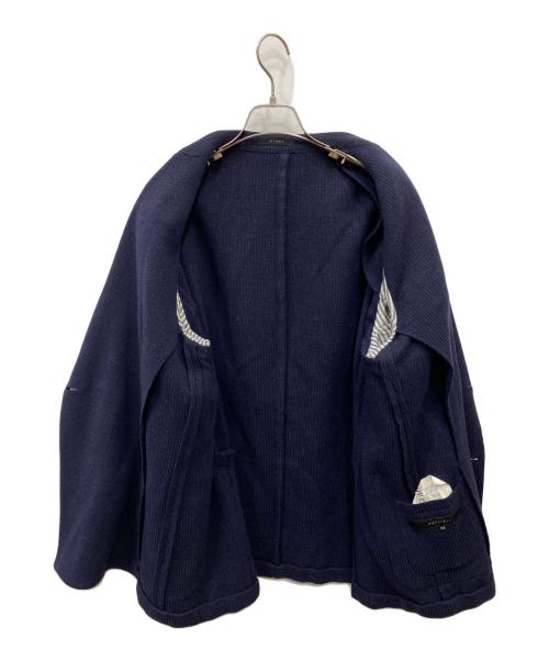 BOGLIOLI（ボリオリ）BOGLIOLI (ボリオリ) ウールダブルジャケット ネイビー サイズ:52の古着・服飾アイテム
