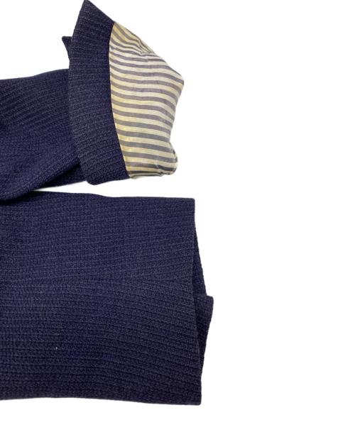 BOGLIOLI（ボリオリ）BOGLIOLI (ボリオリ) ウールダブルジャケット ネイビー サイズ:52の古着・服飾アイテム