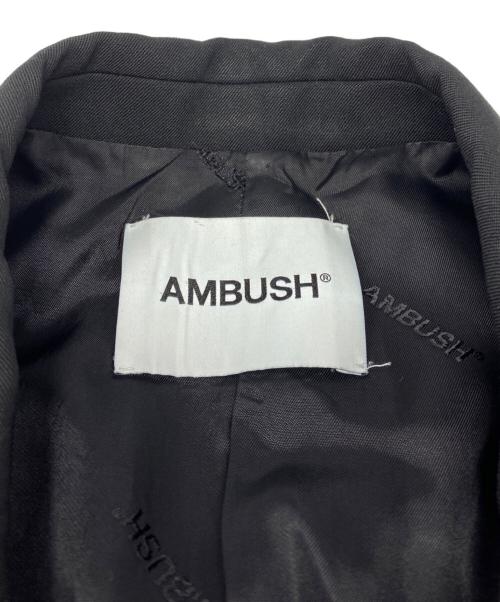 AMBUSH（アンブッシュ）AMBUSH (アンブッシュ) DOUBLE BREASTED JACKET ブラック サイズ:3の古着・服飾アイテム