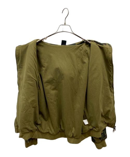 ULTRALIGHT LONDON（ウルトラライト ロンドン）ULTRALIGHT LONDON (ウルトラライト ロンドン) ダブルジップパーカー カーキ サイズ:Sの古着・服飾アイテム