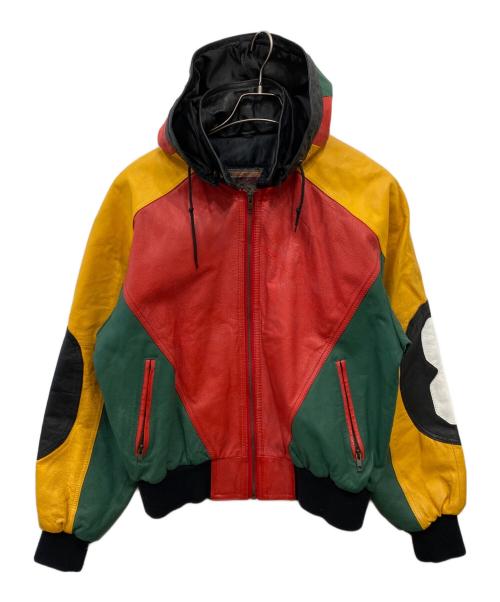 HARAJUKU MOTHER（ハラジュクマザー）HARAJUKU MOTHER (ハラジュクマザー) レザージャケット マルチカラー サイズ:Mの古着・服飾アイテム