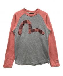 EVISU DONNA（エヴィスドンナ）の古着「リンガースウェット」｜ピンク
