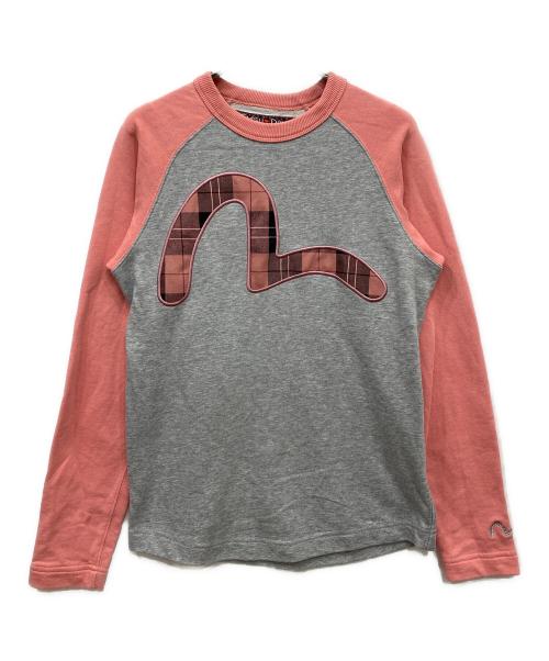 EVISU DONNA（エヴィスドンナ）EVISU DONNA (エヴィスドンナ) リンガースウェット ピンク サイズ:Mの古着・服飾アイテム