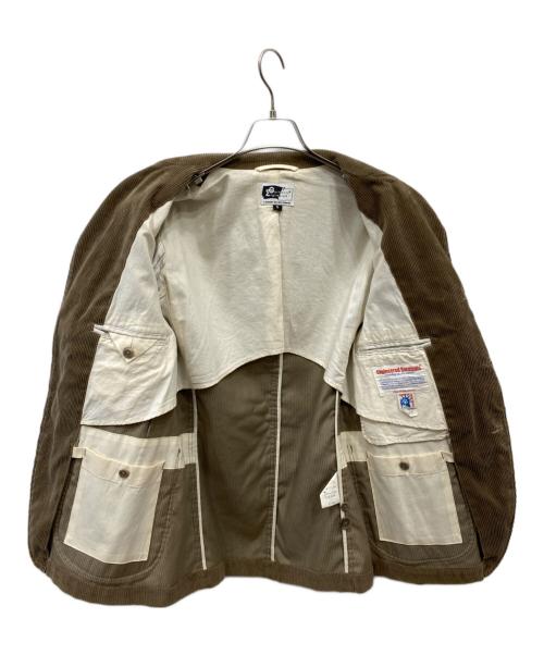 Engineered Garments（エンジニアド ガーメンツ）Engineered Garments (エンジニアド ガーメンツ) コーデュロイカバーオールジャケット ベージュ サイズ:Sの古着・服飾アイテム