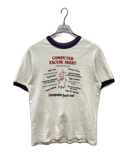 WAREHOUSE（ウエアハウス）WAREHOUSE (ウエアハウス) リンガーTシャツ ホワイト サイズ:Mの古着・服飾アイテム