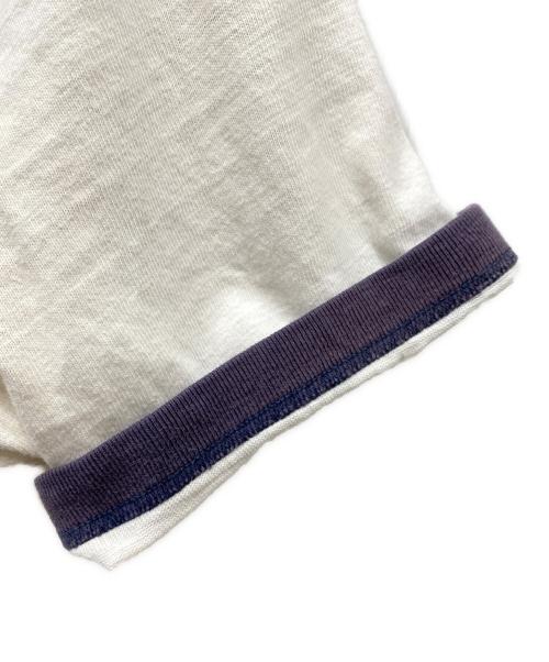 WAREHOUSE（ウエアハウス）WAREHOUSE (ウエアハウス) リンガーTシャツ ホワイト サイズ:Mの古着・服飾アイテム
