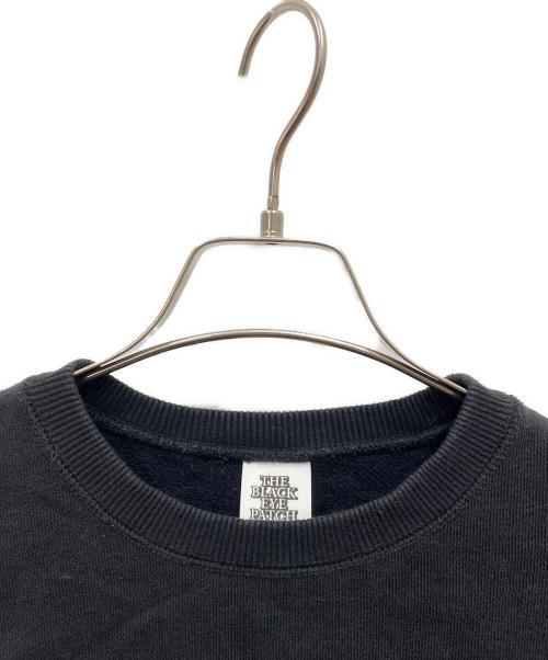 THE BLACK EYE PATCH（ブラックアイパッチ）THE BLACK EYE PATCH (ブラックアイパッチ) THUG'S HARMONY CREW SWEAT ブラック サイズ:Sの古着・服飾アイテム