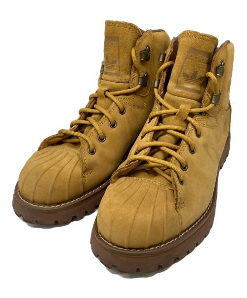 adidas（アディダス）adidas (アディダス) SUPERSTAR BOOT shoes ベージュ サイズ:25.5cmの古着・服飾アイテム