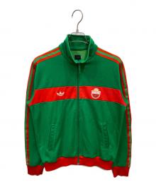 adidas（アディダス）の古着「90s モロッコ代表トラックジャケット」｜グリーン×レッド