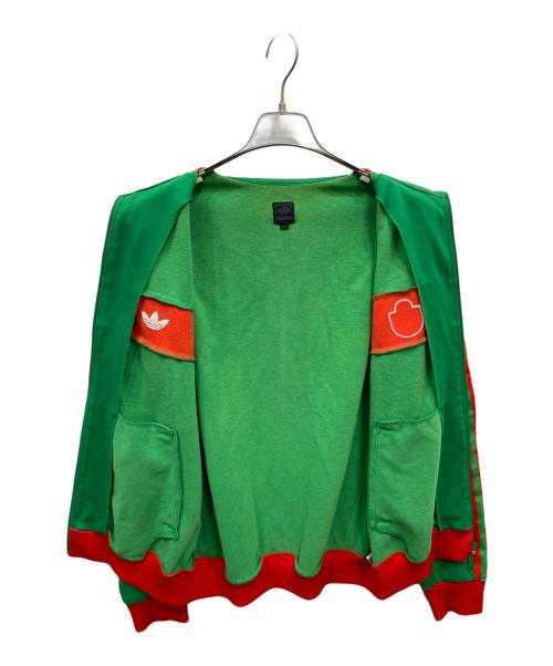 adidas（アディダス）adidas (アディダス) 90s モロッコ代表トラックジャケット グリーン×レッド サイズ:Ｌの古着・服飾アイテム