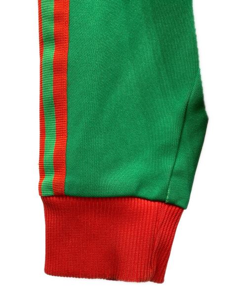 adidas（アディダス）adidas (アディダス) 90s モロッコ代表トラックジャケット グリーン×レッド サイズ:Ｌの古着・服飾アイテム
