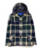 BLUE LABEL CRESTBRIDGEブルーレーベルクレストブリッジ）の古着「ダッフルコート」｜グリーン