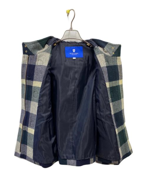 BLUE LABEL CRESTBRIDGE（ブルーレーベルクレストブリッジ）BLUE LABEL CRESTBRIDGE (ブルーレーベルクレストブリッジ) ダッフルコート グリーン サイズ:36の古着・服飾アイテム