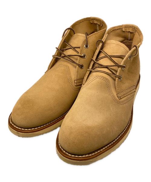 RED WING（レッドウィング）RED WING (レッドウィング) Work Chukka ベージュ サイズ:26.5㎝の古着・服飾アイテム