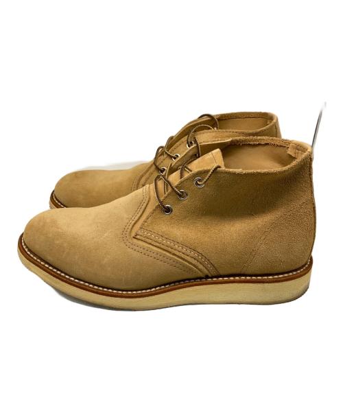 RED WING（レッドウィング）RED WING (レッドウィング) Work Chukka ベージュ サイズ:26.5㎝の古着・服飾アイテム