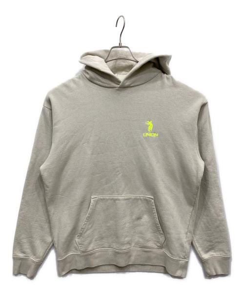 UNION（ユニオン）UNION (ユニオン) スタッフルールパーカー グレー サイズ:Lの古着・服飾アイテム
