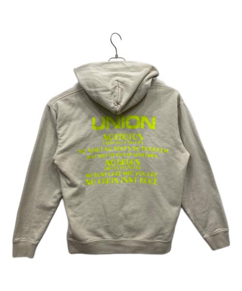 UNION（ユニオン）UNION (ユニオン) スタッフルールパーカー グレー サイズ:Lの古着・服飾アイテム