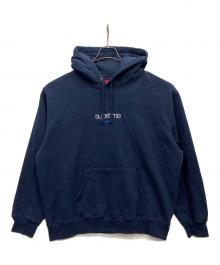 SUPREME（シュプリーム）の古着「25AW Classic Logo Shop Hooded Sweatshirt TOKYO」｜ネイビー