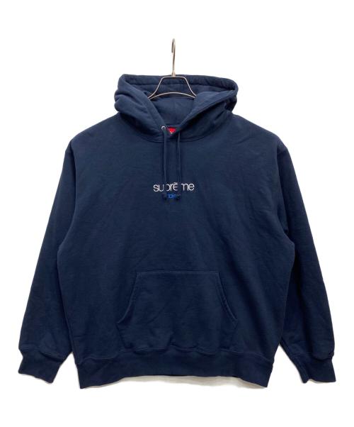 SUPREME（シュプリーム）Supreme (シュプリーム) 25AW Classic Logo Shop Hooded Sweatshirt TOKYO ネイビー サイズ:Lの古着・服飾アイテム